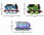 HMC30 THOMAS E SEUS AMIGOS TRENS COLOR CHANGERS - Imagem 1