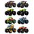 HOT WHEELS MONSTER TRUCK PCK2 1:64 SORT. BL.C/02 FYJ64 - MATTEL - Imagem 1