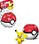 GFC85 MEGA CONSTRUX  POKEMON POKEBOLA SORTIDOS DE 6 - Imagem 2