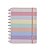CADERNO ARCO-IRIS PASTEL - GRANDE - Imagem 1
