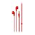 EARPHONE PLAY VERMELHO - Imagem 2
