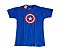 CAMISETA CAPITAO AMERICA LOGO TAM: G COR: AZUL - Imagem 1