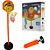 GO PLAY KIT BASKETBALL C/ PEDESTAL AJUSTAVEL, BOLA E BOMBA - Imagem 2