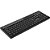 TECLADO MULTIMIDIA OFFICE USB PRETO COM APOIO PARA SMARTPHON - Imagem 1