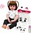 BONECA BEBE REBORN LAURA BABY BABI 18 - Imagem 2