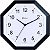 RELOGIO HERWEG PAREDE OCTAGONAL 6662 CORES(E) - Imagem 1