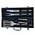 1030-KIT CHURRASCO 4PCS ESCUDO - Imagem 1