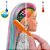 GRN80 BARBIE CABELO COLORIDO E RASPADO MUDA DE COR SORTIMENTO - Imagem 4