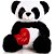 URSO PANDA CORACAO M - Imagem 1