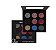HB 8407-B - PALETA DE SOMBRAS SHINE PRETA RUBY ROSE - Imagem 1