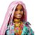 GXF09 BARBIE EXTRA TRANCAS ROSA COM PETS - Imagem 3