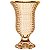VASO CHEVALIER EM CRISTAL ECOLOGICO COM PE D15XA23,5CM COR AMBAR LUSTER - Imagem 1