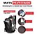 MOCHILA CAMPING NOTEBOOK  FUJI POLIESTER SANTINO - SAN96U COR: PRETA - Imagem 4
