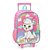 MOCHILA COM RODAS PINK - Imagem 1