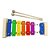 INSTRUMENTO MUSICAL XILOFONE 8 TONS - Imagem 2