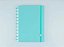CADERNO ALL AQUAMARINE - GRANDE - Imagem 1