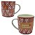 CANECA CERAMICA 400ML - FRASES CORES E AMORES FOFURA E CORAGEM - Imagem 1