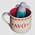 CANECA 350ML C/INFUSOR P/ CHA AVO SEU CARINHO  EAN :7908623005408 - Imagem 1