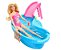 MATHRJ74 BARBIE PISCINA COM BONECA MAIO ROSA - Imagem 2