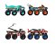 HWN86 HOT WHEELS MONSTER TRUCKS CAMINHOES REBOQUE SURP 1:64 SORT - Imagem 2