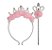 KIT TIARA COROA C/VARINHA MAKE+ PLUMA RS CHARME(E) - Imagem 1