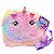 SCB125 - BOLSA ESCOLAR PELUCIA UNICORNIO FELIZ - Imagem 2