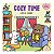 COZY TIME - PARA COLORIR - Imagem 1
