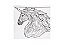 COLORIR, RELAXAR E APRECIAR: UNICORNIOS - Imagem 3