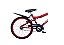BMX R 20 PRETA/VERMELHA - Imagem 1