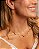 Colar Ondas com Detalhes Cravejados - Prateado - Imagem 3