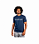 Camiseta de 95% Algodão + 5% Elastano - Adulto Azul Marinho - Imagem 1