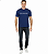 Camiseta Poliviscose (PV) Fio 30/1 - LISAS, GOLA REDONDA Adulto Azul Marinho - Imagem 2