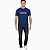 Camiseta Poliviscose (PV) Fio 30/1 - LISAS, GOLA REDONDA Adulto Azul Marinho - Imagem 1
