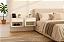 Kit 2 Mesas De Cabeceiras MDF 40cm Montadas – Design Moderno e Elegante | Casa Decor - Imagem 1