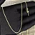 Corrente Veneziana 60cm 1,2mm (Fecho Tradicional) (TAG 18K) (Banho Ouro*) - Imagem 2
