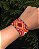 Pulseira de Miçanga Vermelho e Laranja - Imagem 1