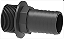 CONECTOR RETO PARA MANGUEIRA Ø13 MM COM ROSCA MACHO G 1”- 1032425 ARAG - Imagem 1
