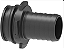 CONECTOR RETO PARA MANGUEIRA Ø25 MM COM ENGATE TIPO GARFO T5 – 1091525 ARAG - Imagem 1