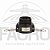 (ITEM PROMOCIONAL) ENGATE RÁPIDO ADAPTADOR FÊMEA 3” X ROSCA MACHO 3”, PP - BANJO - Imagem 1