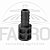 (ITEM PROMOCIONAL) ADAPTADOR FINAL PARA PORTA-BICOS DE CANO 1/2” PARA MANGUEIRA 3/4” - MAGNOJET - Imagem 1