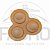 DIAFRAGMA SANTOPRENE PARA BOMBA SÉRIE 2088 41-124-10 (SHU0520) - SHURFLO - Imagem 1