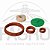 KIT DE VEDAÇÕES PARA PORTA-BICO GIRATÓRIO M649/6 - MAGNOJET - Imagem 1