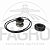 KIT SELO MECÂNICO EM CARBONETO DE SILÍCIO PARA BOMBAS HYPRO 3430-0589 - HYPRO - Imagem 1