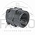 CONECTOR ROSCA QD PARA VÁLVULAS ZIP - KZVALVE - Imagem 5