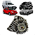Alternador Fiat Mobi Uno Palio Strada Fiorino 1.0 1.3 - Imagem 1