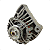 Alternador Fiat Mobi Uno Palio Strada Fiorino 1.0 1.3 - Imagem 2