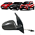 Retrovisor Direito Fiat Mobi Palio Siena 2017 2018 2019 2020 - Imagem 1