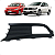 Moldura Farol Milha Esquerda Volkswagen Gol Voyage g6 2016 - Imagem 1