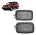 Par Luz Porta Luvas Hyundai Santa Fé 2007 08 09 10 11 2012 - Imagem 1