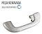 Alça Teto Traseira Hyundai Santa Fé 2010 2011 2012 - Imagem 2